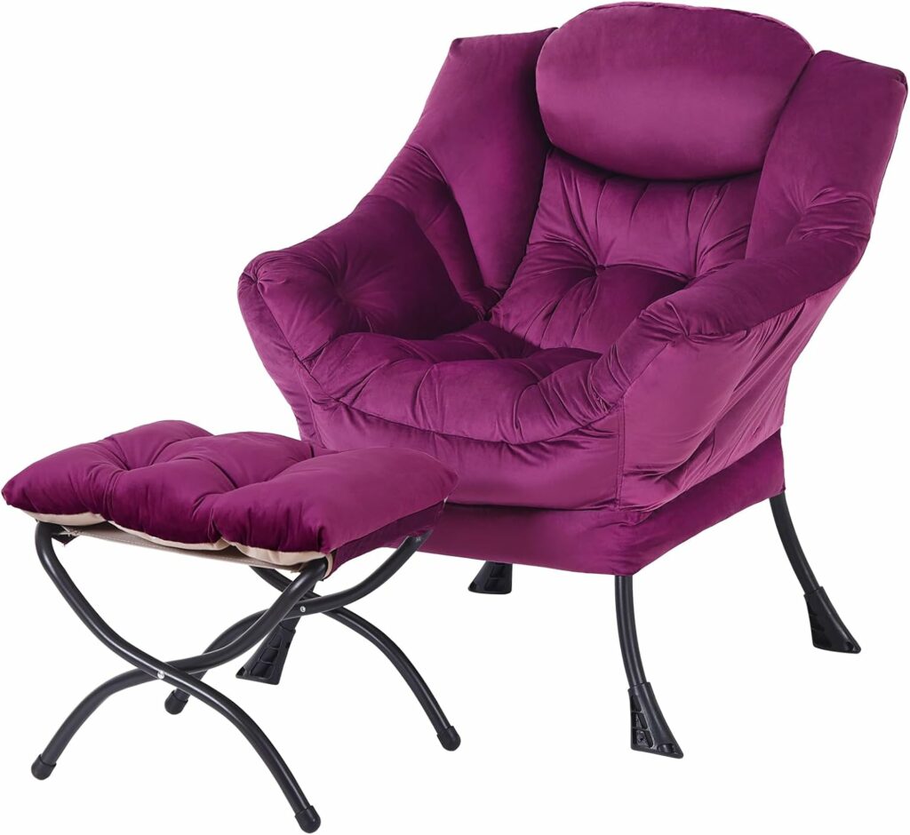 MBOOYOME Upholstered Ottoman Chair