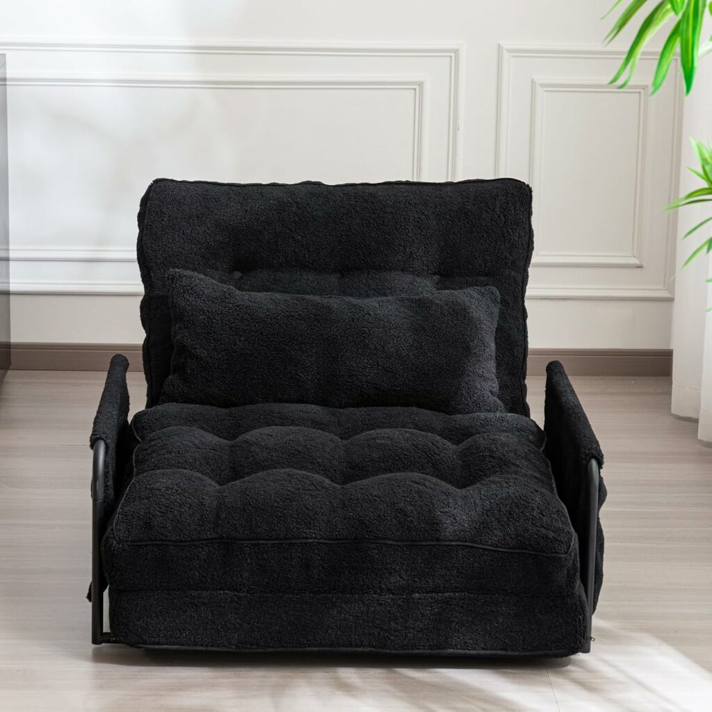 MAXYOYO Adjustable Floor Sofa – 5 Position Convertible Chair