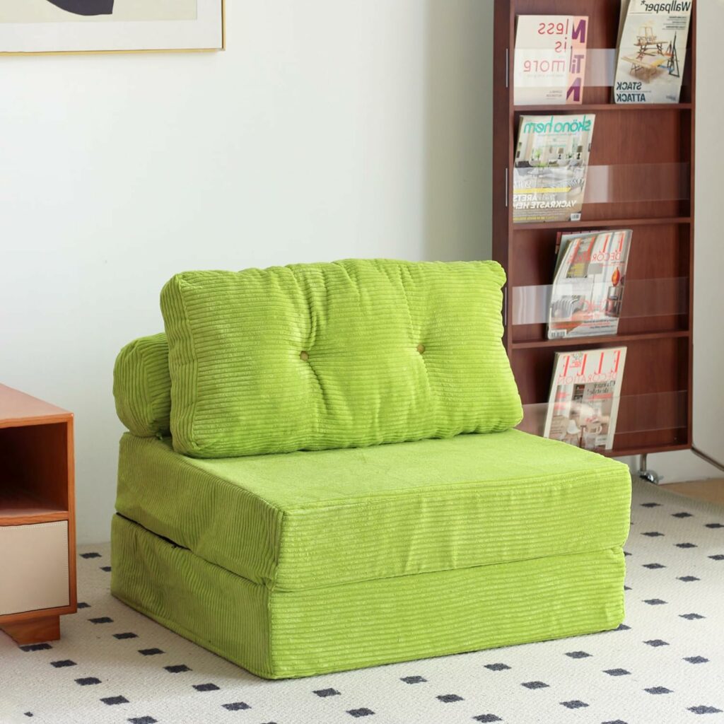 Jela Modular Folding Sleeper – 5-Position Armless Chair