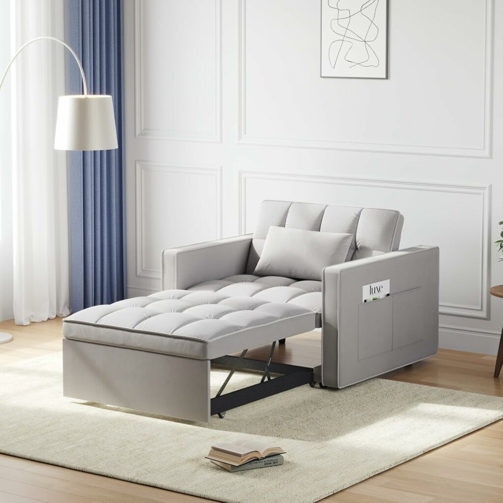 Avenco Adjustable Backrest Sleeper Couch