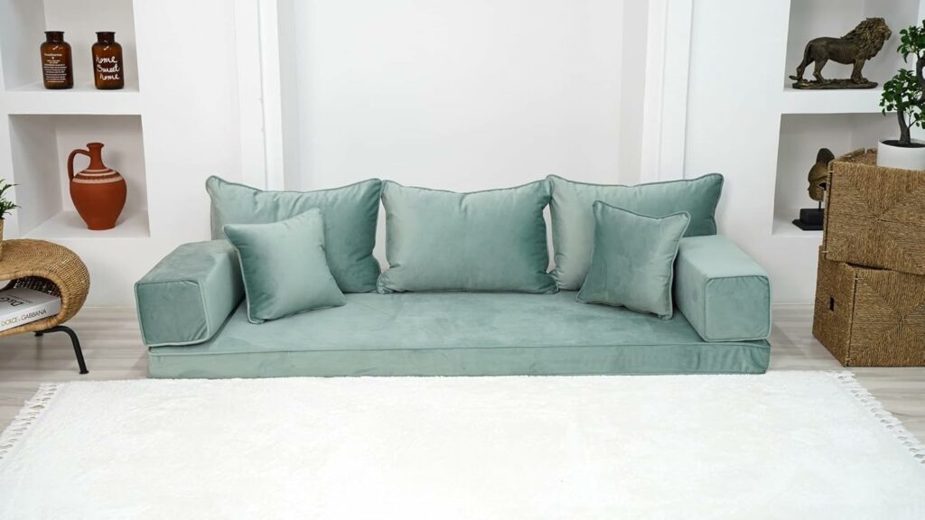 Customizable Thickness Loveseat Cushion