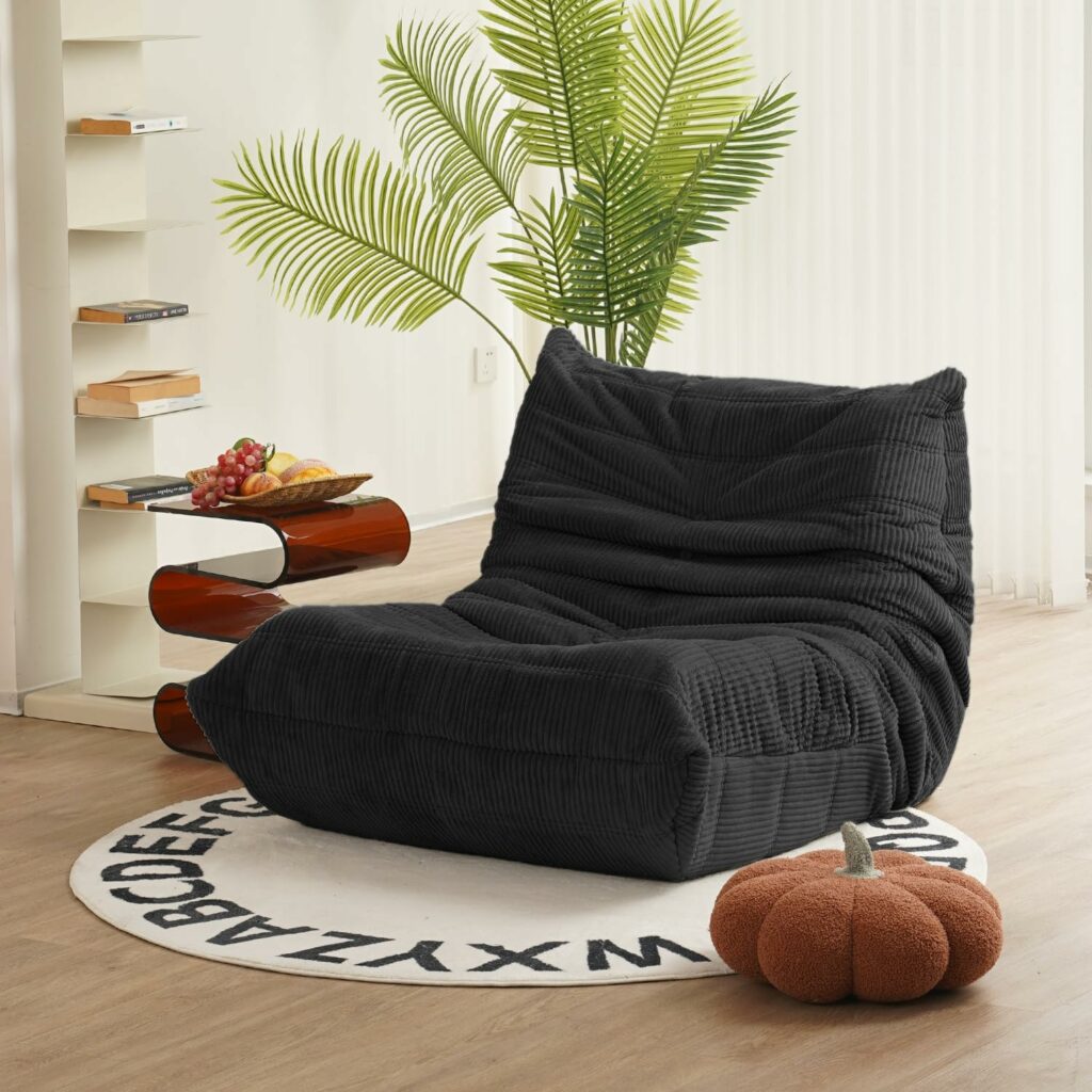 Fireside Century Armless Corduroy Folding Sofa