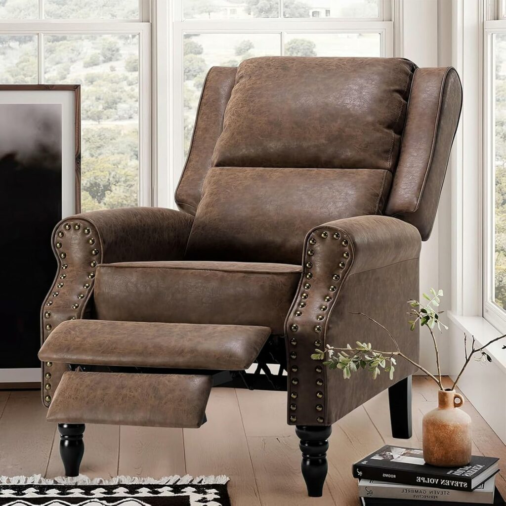 FONTOI Power Recliner Chair with Cup Holders