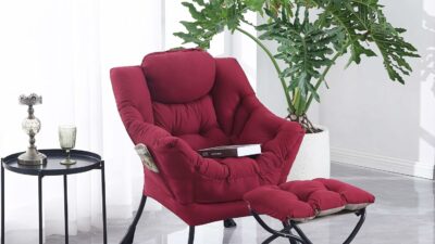 Relax in Style: Tiita Ottoman Leisure Armchair with Footrest Review
