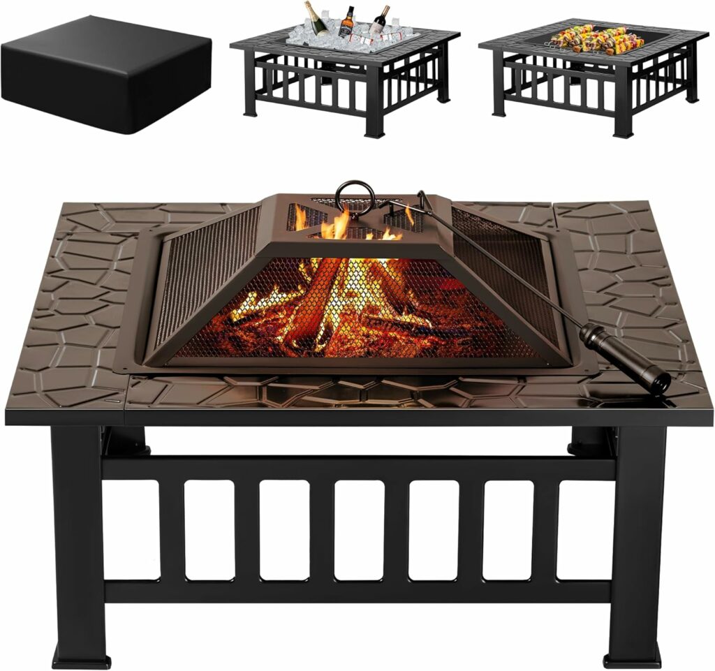 Devoko Fire Pit Table
