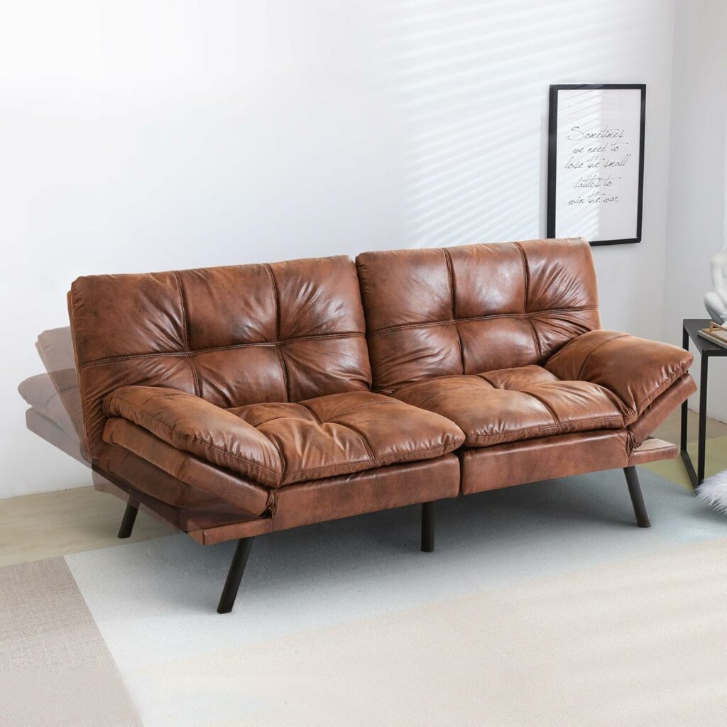 Hcore Convertible Memory Foam Loveseat