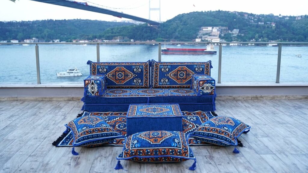 Majilis Loveseat – Extra Thick Meditation Cushions
