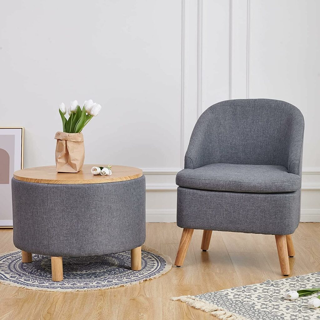 FUENTE LUZ Upholstered Accent Chair