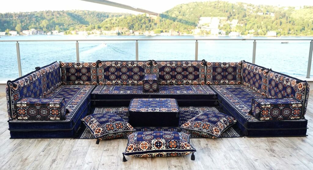 Arabic-Inspired Traditional Floor Seating