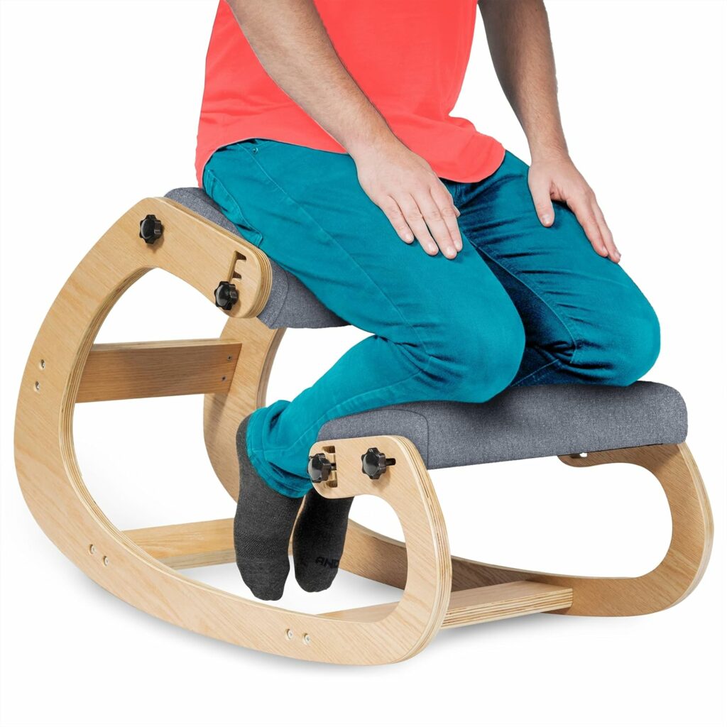 Ergonomic Kneeling Chair with Adjustable Seats