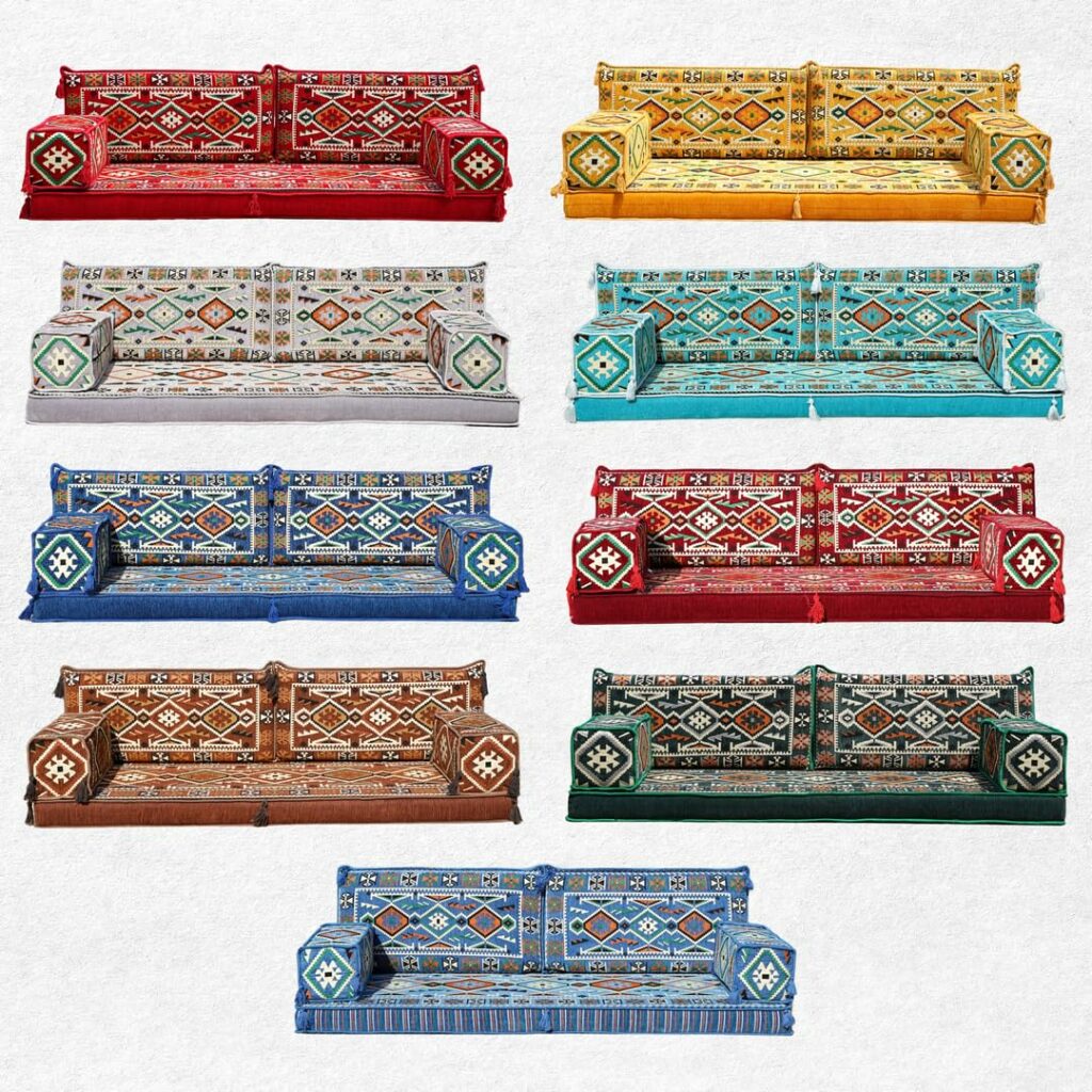Loveseat Floor Cushions – Reading & Entryway Sectional
