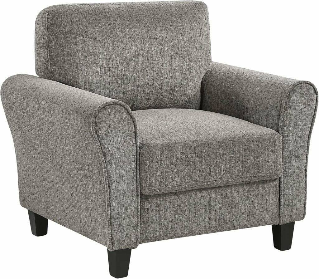 Lexicon Chenille Upholstered Accent Chair