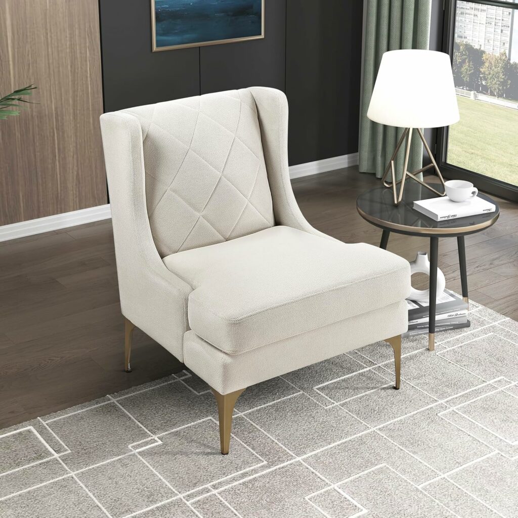 Lexicon Stitched Arm Chenille Chair