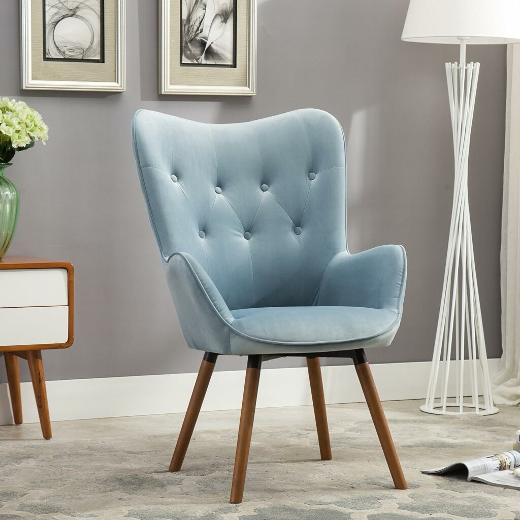 Add a Touch of Luxury: A Full Review of the Roundhill Furniture Doarnin Contemporary Velvet Tufted Accent Chair