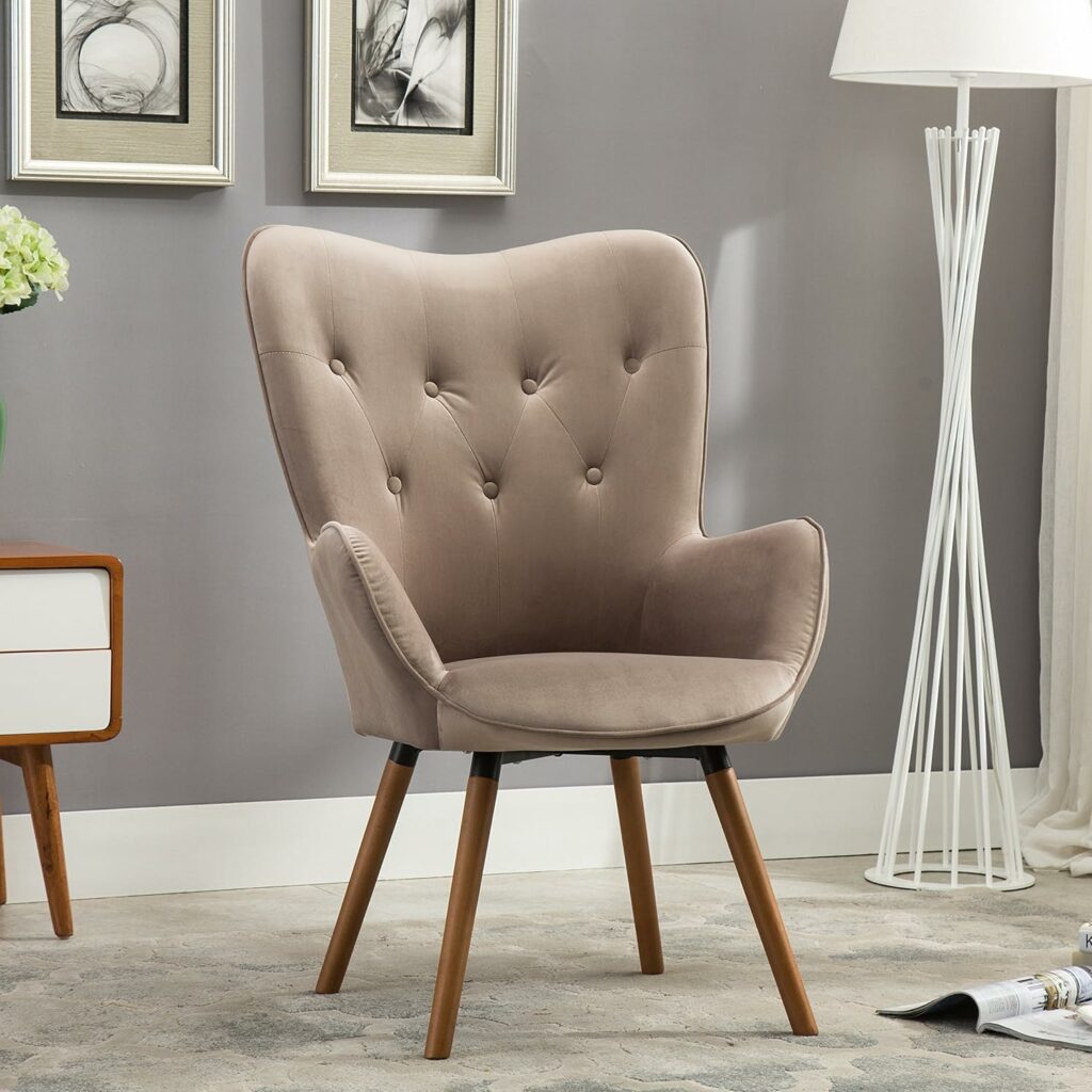 Add a Touch of Luxury: A Full Review of the Roundhill Furniture Doarnin Contemporary Velvet Tufted Accent Chair