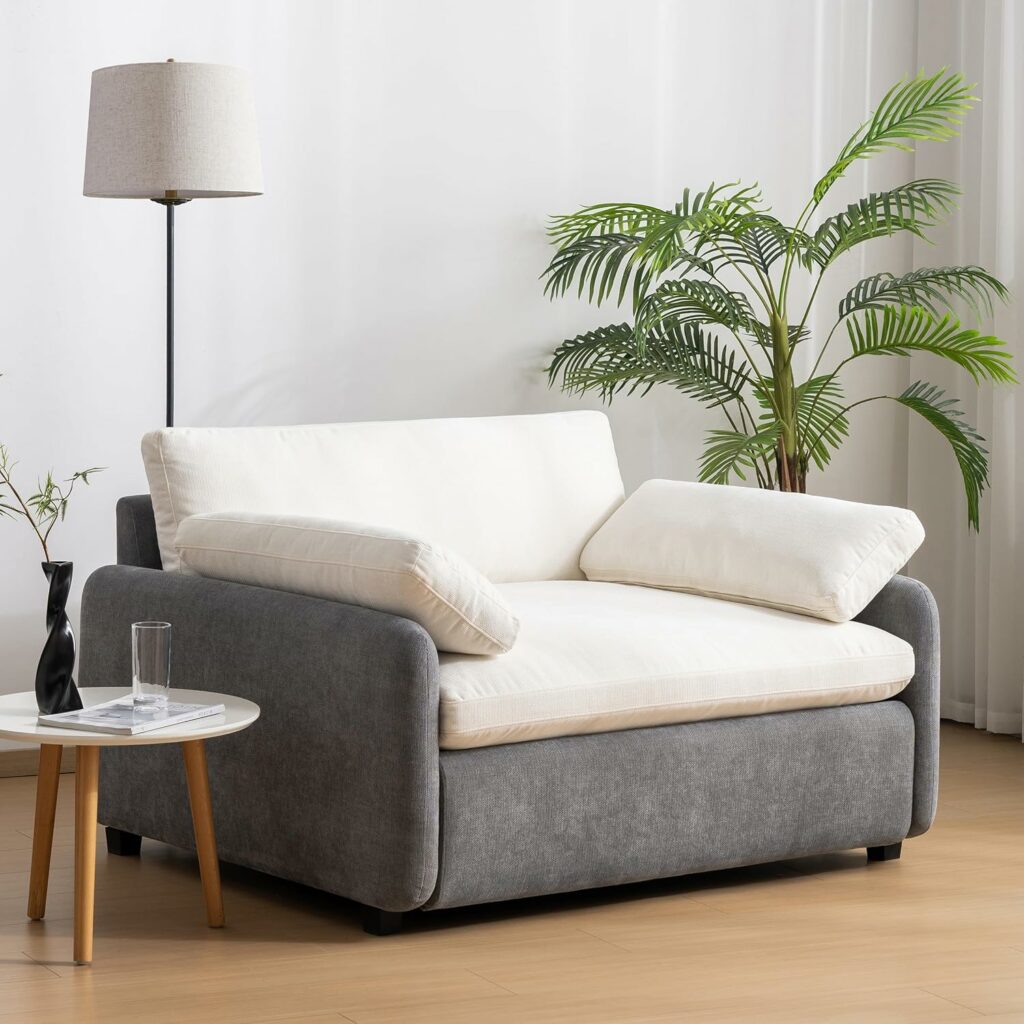 Wissmax Oversized Upholstered Chenille Chair
