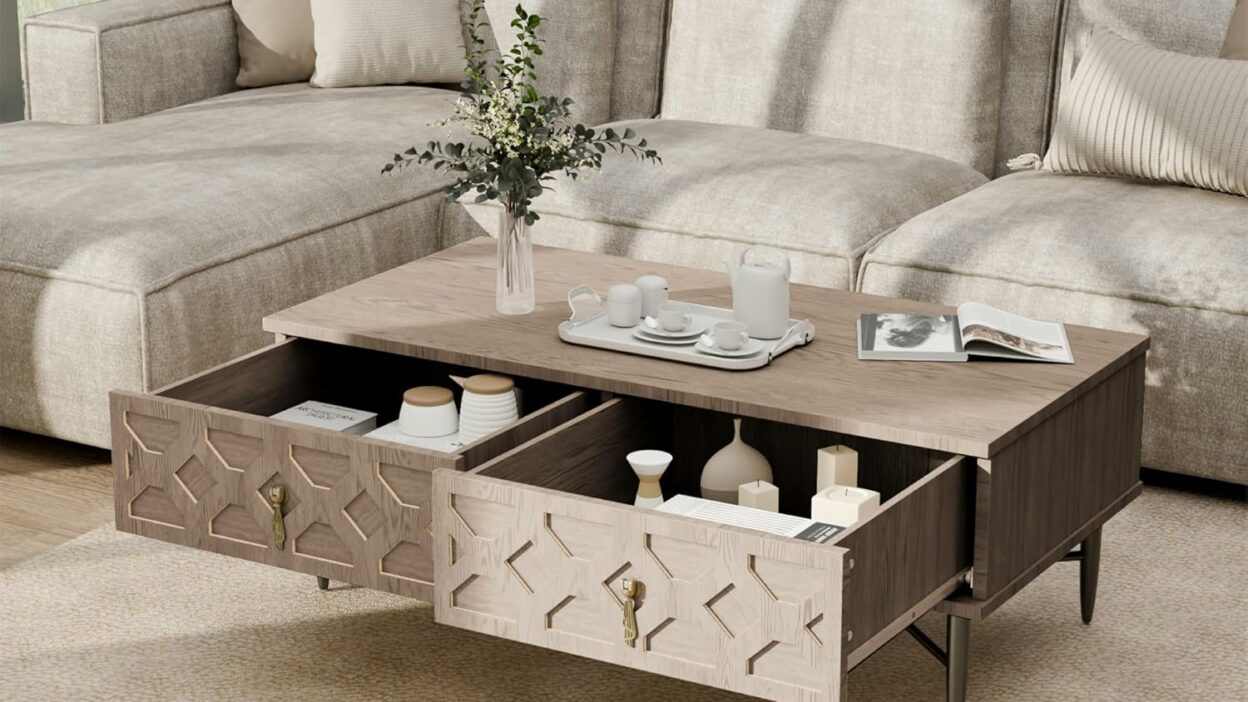 Best Coffee Tables with Storage on Amazon – Stylish, Functional & Click-Worthy